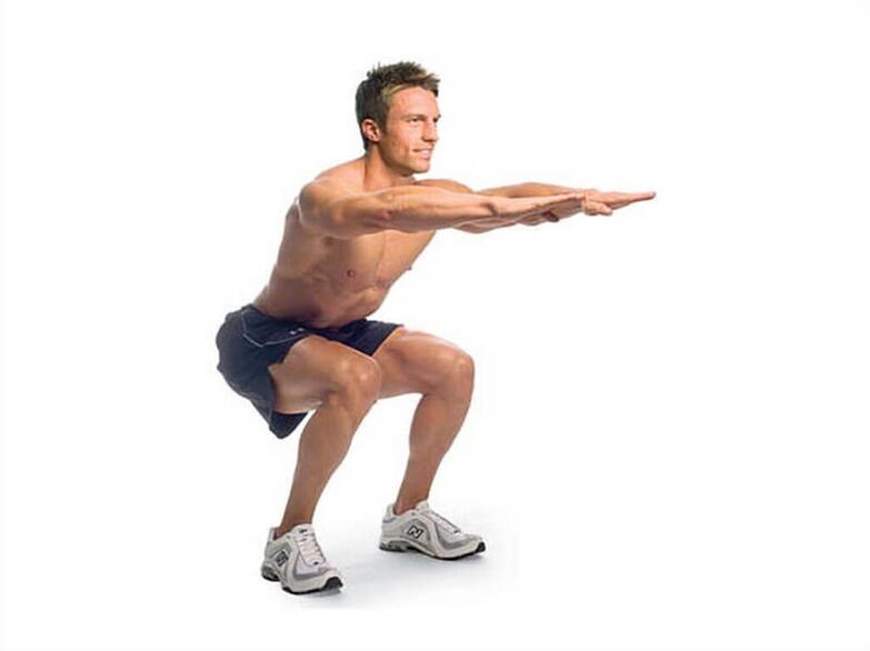 squats pour la puissance